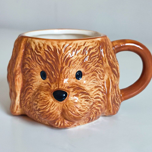 Brand new cockapoo shaped mug - cockapoo,