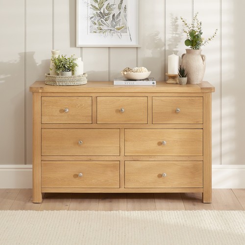 Wide chest drawers - chest, 3/4