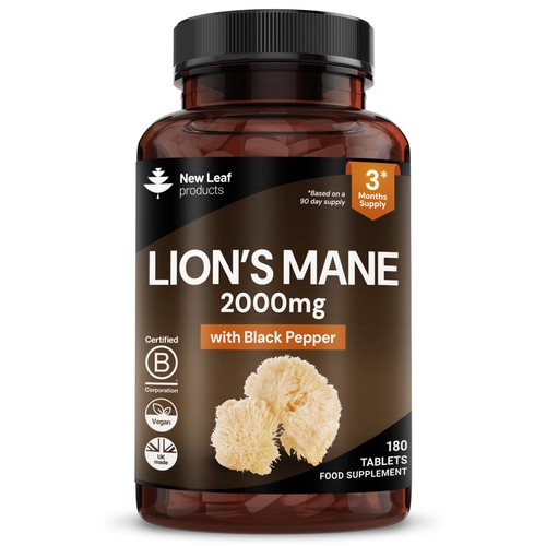 Lions mane extract mushroom - lions,