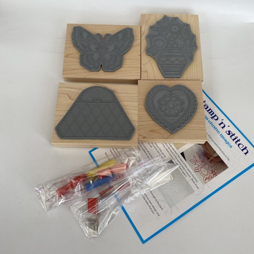 Elusive images stamp stitch - n,