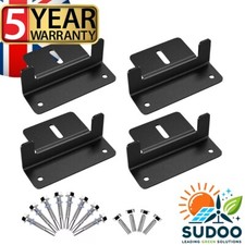 4 x Solar Panel Z Bracket