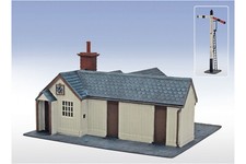 Peco LK-218 OO-9 Ffestiniog Railway Tan-y-Bwlch Station Building Laser Cut Kit