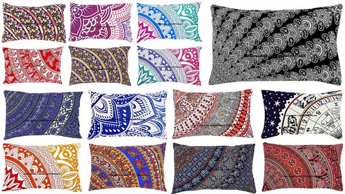 Indian mandala pillow sham - indian,
