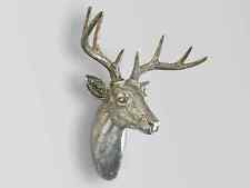 Stag Head Hanging Sculpture Animal Wall Mount Home Accessory Décor Ornament Art