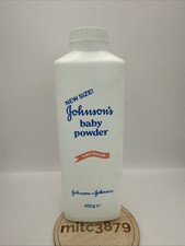 Johnsons Baby Powder 400g Discontinued Old Formula Johnson And Johnson New Size
