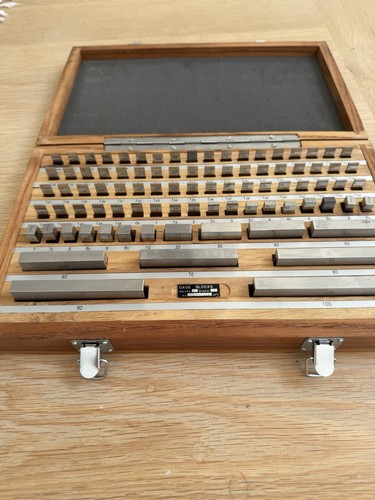 Metric gauge block set - metric,