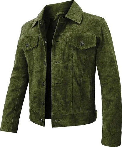 Men real suede leather - real,
