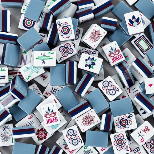 160 american mahjong tiles - american,