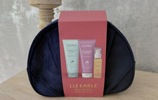 Liz Earle Hair Care Set Natural Shine Trio Shampoo, Conditioner, Oil & Bag
