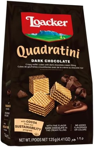 Loacker dark chocolate - dark,