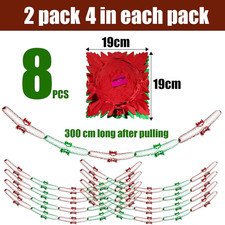 8Pcs Christmas Ceiling