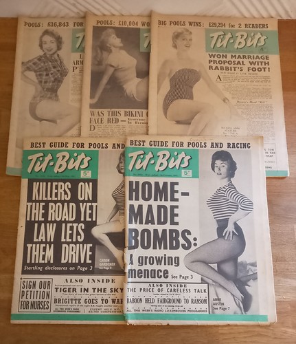 Magazines titbits vintage - -,