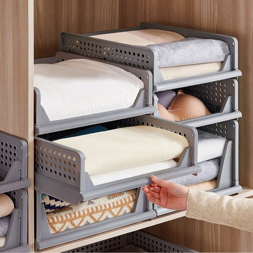 Stackable wardrobe organizer