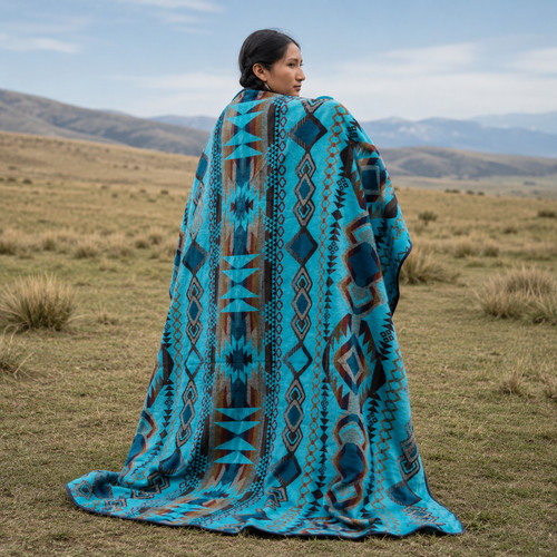Handwoven queen baby - handwoven, alpaca