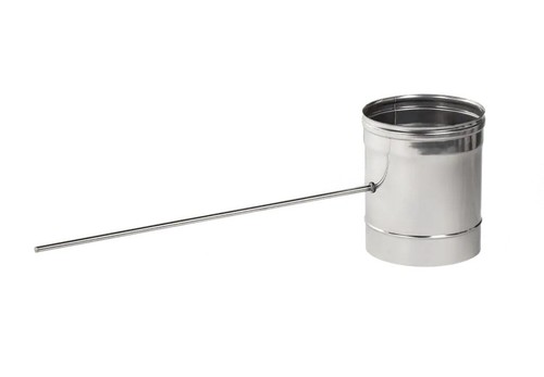 Flue liner damper stainless - liner,