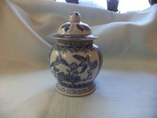 Large vintage chinese blue - ,