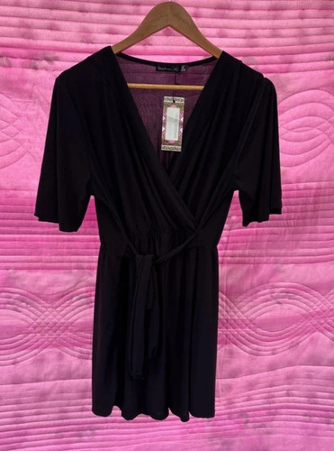 Boohoo maternity black wrap - boohoo,