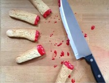 severed finger Cookie Pastry
