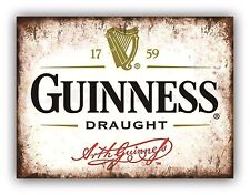 Guinness Style Metal Beer Sign