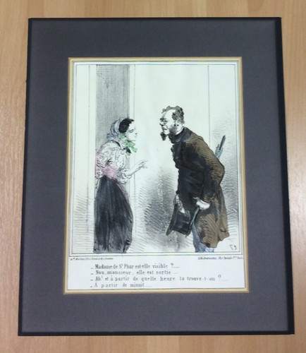 Antique martinet lithograph - antique,