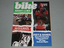 BIKE, DEC 82, CARBURETORS