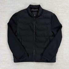 Zara Men's Black Hybrid Puffer