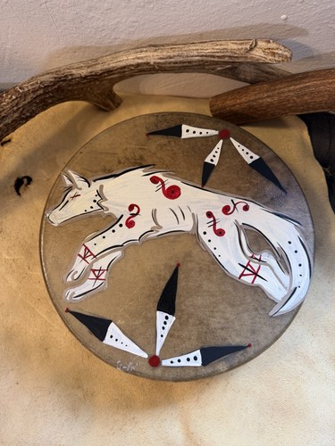 Native american drum - native,