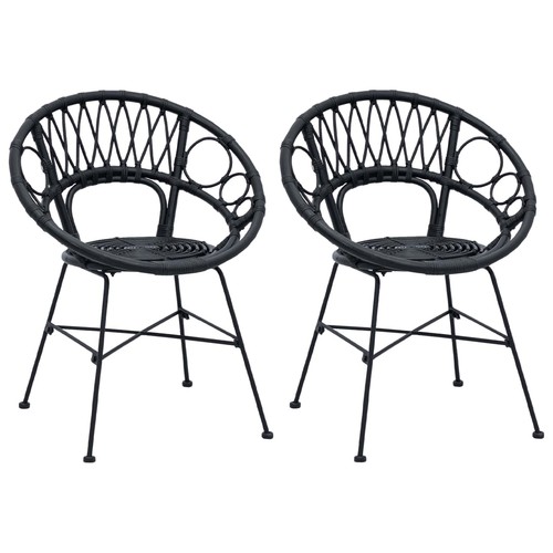 Dining chair pcs rattan - chair, 2