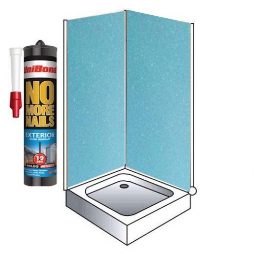 Aqua blue sided kit x - kit, 1m
