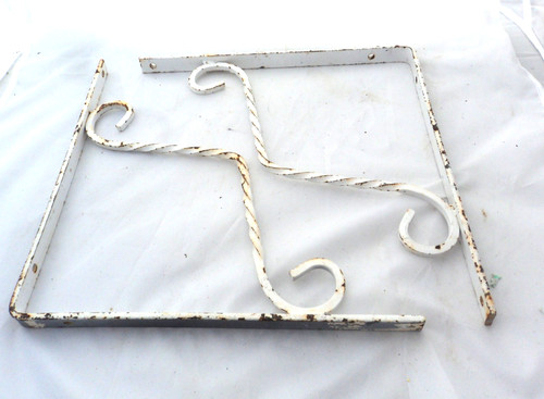Vlntage set white twisted - set, of