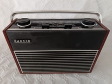 Vintage Hacker Autocrat RP33 Portable Transistor Radio 1970s - 