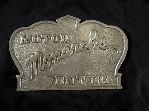 Vintage car club plaque motor - club,