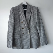 Zara Check Blazer Jacket