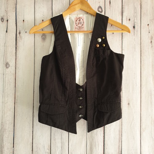 English rose ladies waistcoat - english,