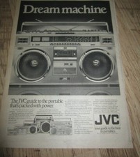 (-0-) JVC CASSETTE PLAYER