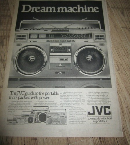 Jvc cassette player - cassette,