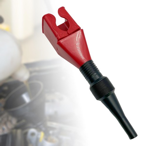 Retractable fuel funnel - retractable,
