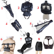 Bondage Wear Arm Binder Behind Leg Resttraint Straight Jacket Asylum Slave BDSM