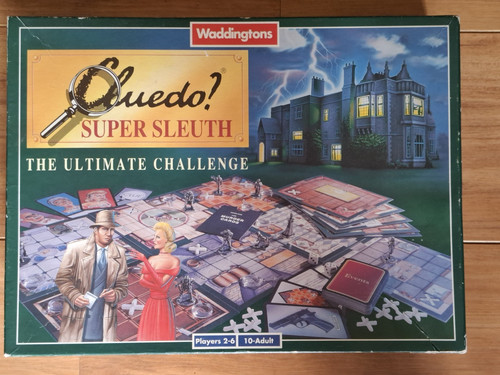 Cluedo super sleuth - cluedo,