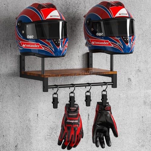 Motorcycle helmet holder gear - helmet,