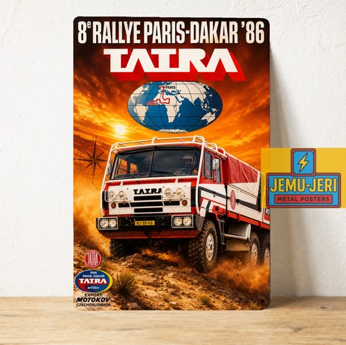 Tatra paris dakar 1986 metal - tatra,