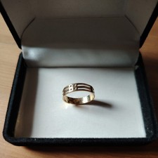 Vintage 9ct Gold Charles Rennie Mackintosh Style Ring