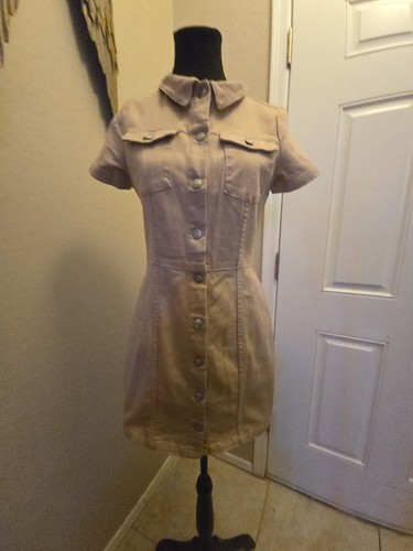 Divided beige denim mini - divided,