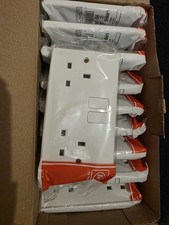 MK SWITCH SOCKET 13A 2G DP
