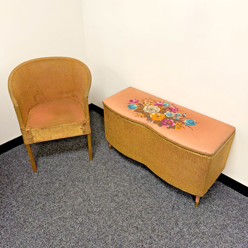 Vintage lloyd loom style - loom,