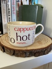 Large cappuccino coffee mug - cappuccino,