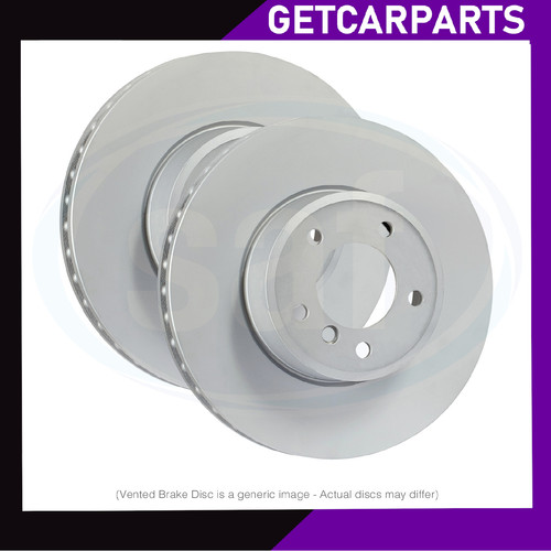 Front vented brake - discs, pair