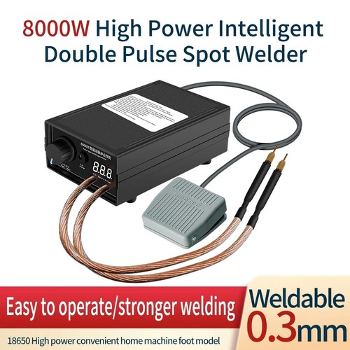 8000w mini spot welder kit - 8000w, diy