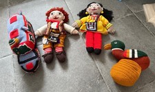 Vintage Hand-knitted Rosie And