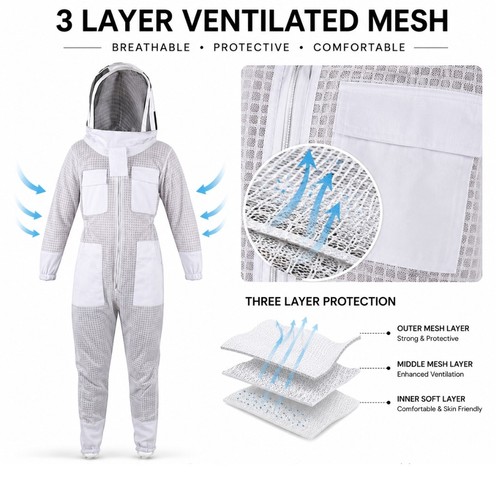 Beekeeping suit layer - suit,